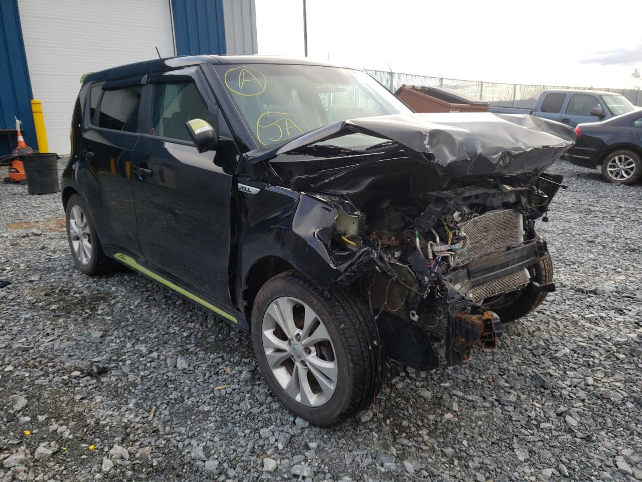 KIA SOUL + 2016 with VIN KNDJP3A54G7382577 - Photo from auction