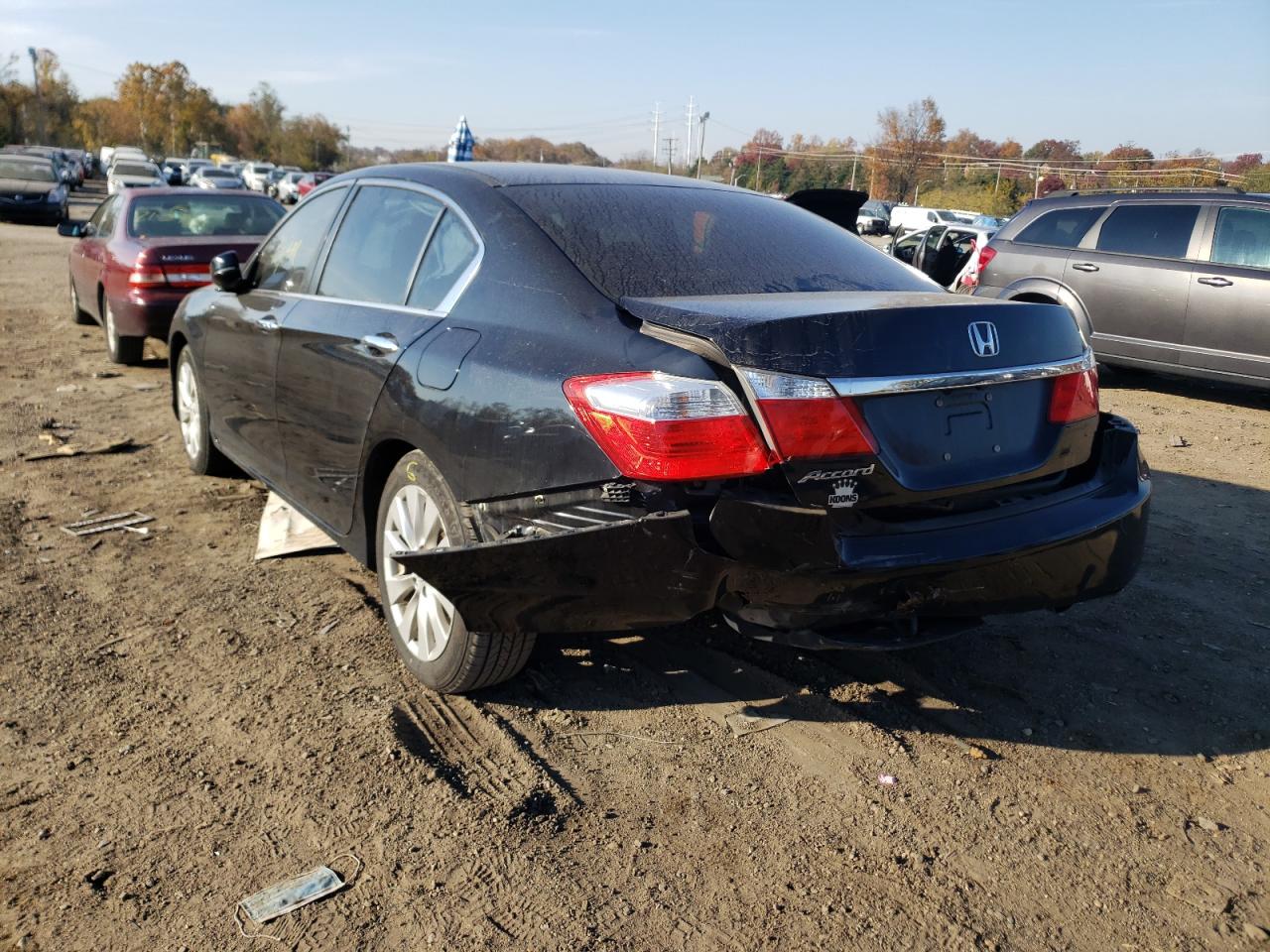 Photo 3 from auction – 2015 HONDA ACCORD EX with VIN 1HGCR2F7XFA258775