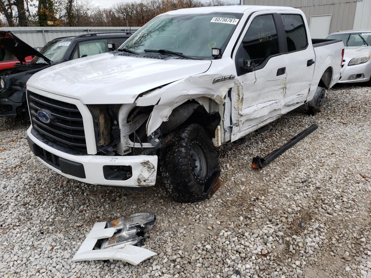 Photo 2 from auction – 2017 FORD F150 SUPER with VIN 1FTEW1CPXHKD89202