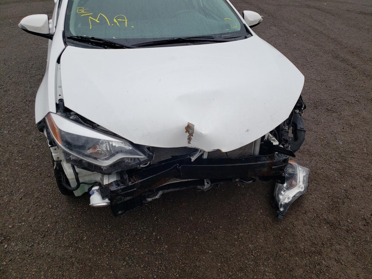 Photo 9 from auction – 2015 TOYOTA COROLLA L with VIN 2T1BURHEXFC260471