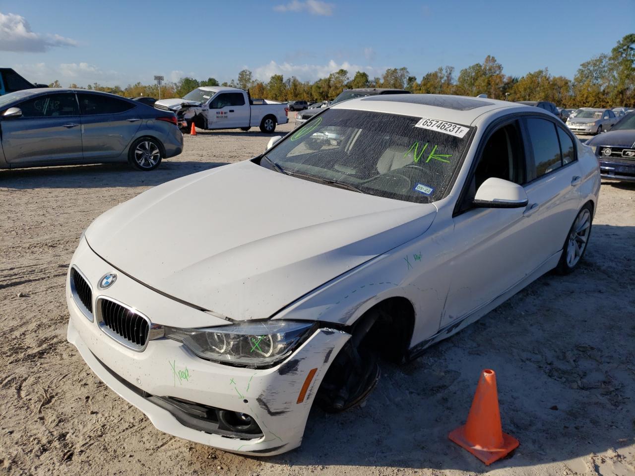 Photo 2 from auction – 2018 BMW 320 I with VIN WBA8A9C55JK622978
