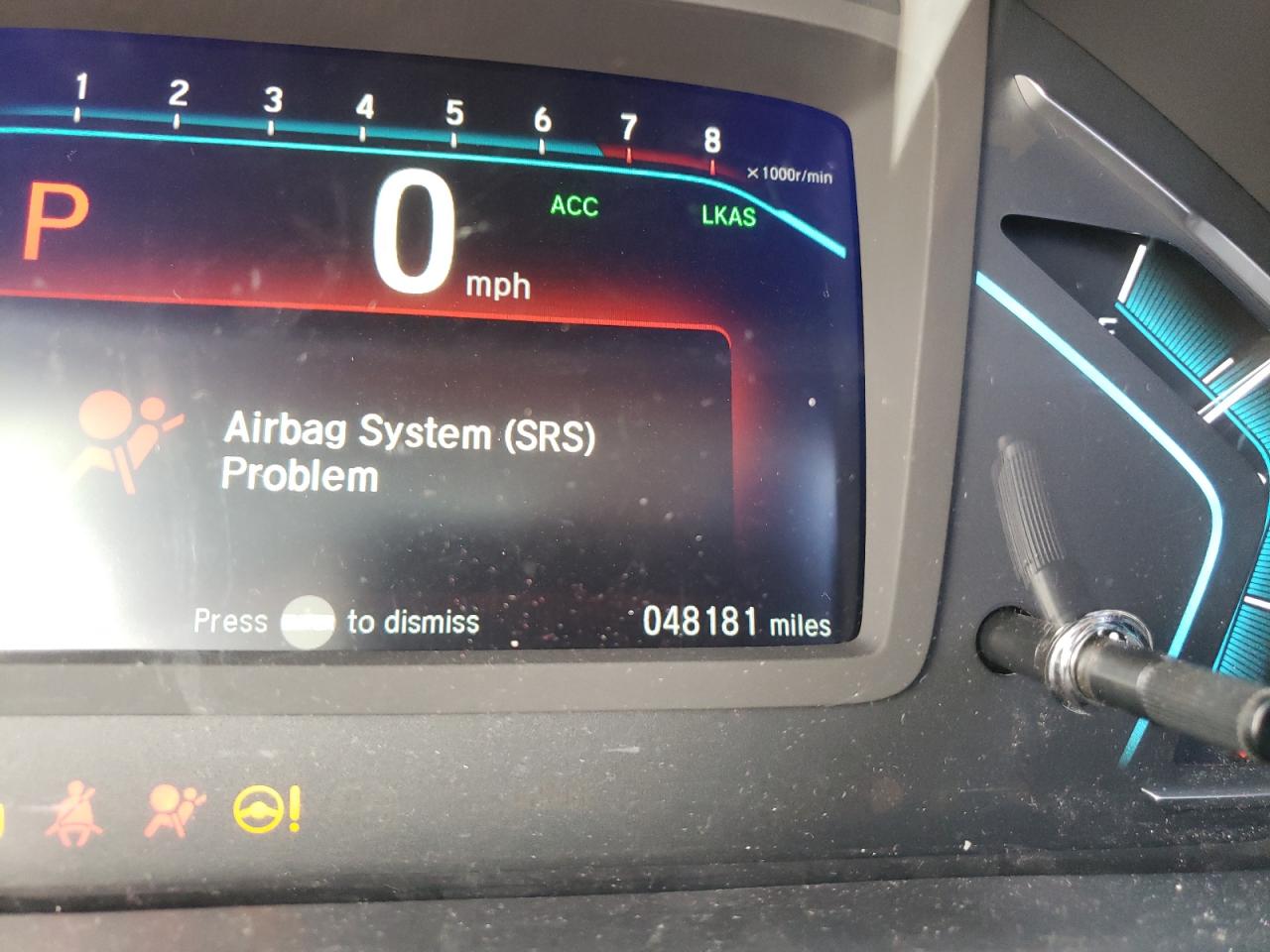 Photo 8 from auction – 2018 HONDA ODYSSEY EX with VIN 5FNRL6H72JB025763