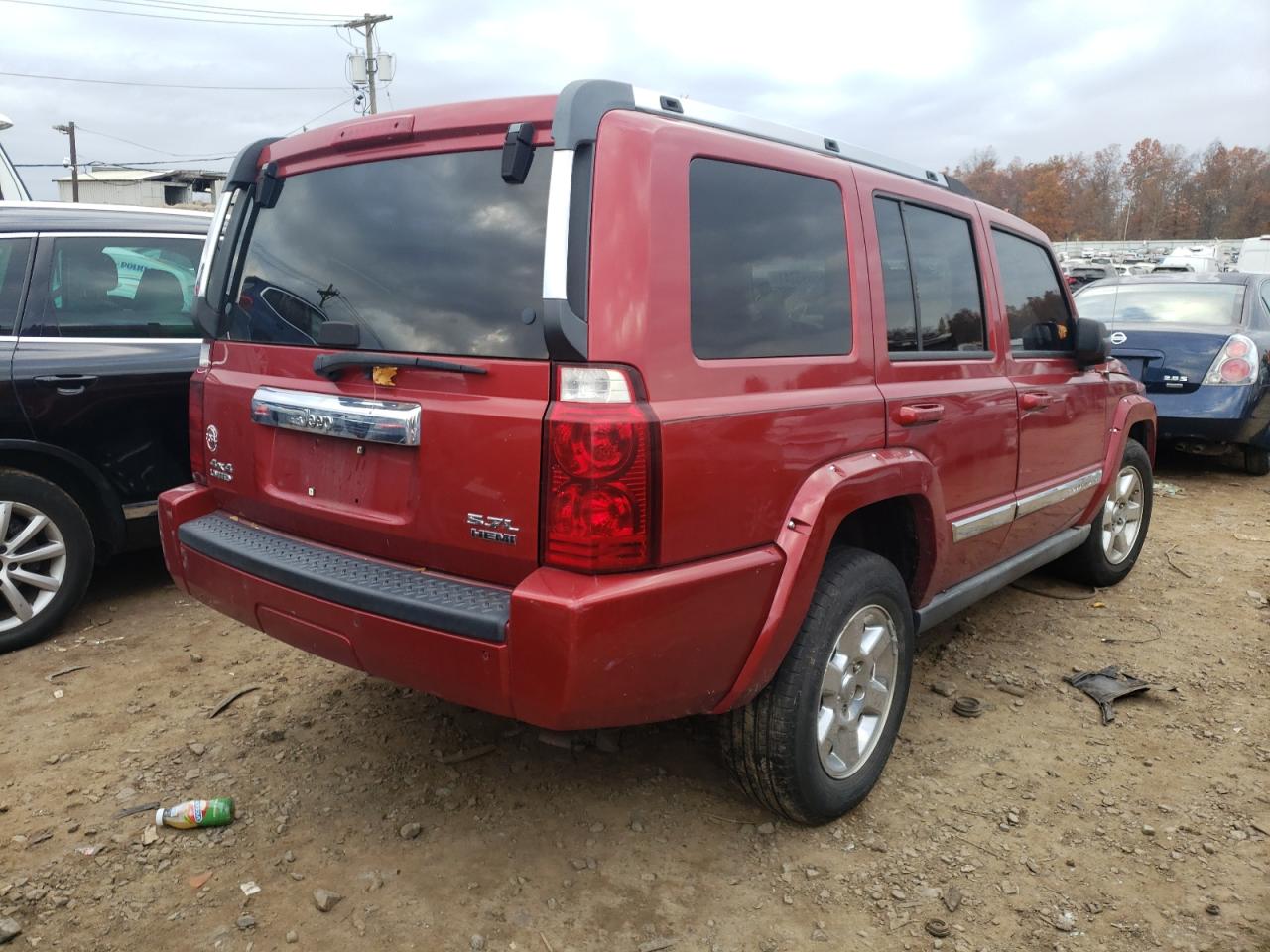 Photo 4 from auction – 2006 JEEP COMMANDER with VIN 1J8HG58206C225519