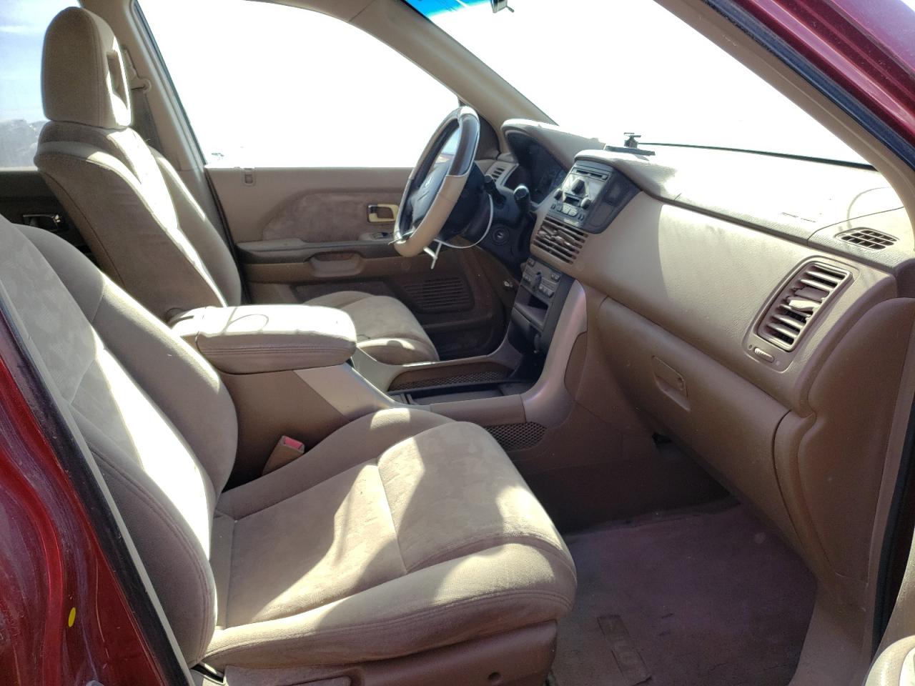 Foto 5 de la subasta – 2004 HONDA PILOT EX con VIN 2HKYF18474H558919