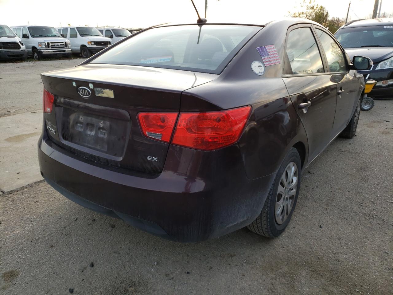 Photo 4 from auction – 2010 KIA FORTE EX with VIN KNAFU4A21A5874560