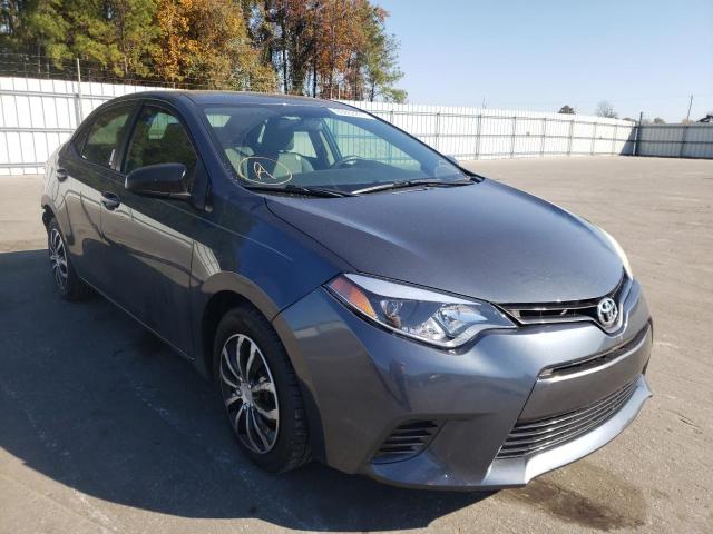 TOYOTA COROLLA L 2015 with VIN 2T1BURHE8FC271176 - Photo from auction