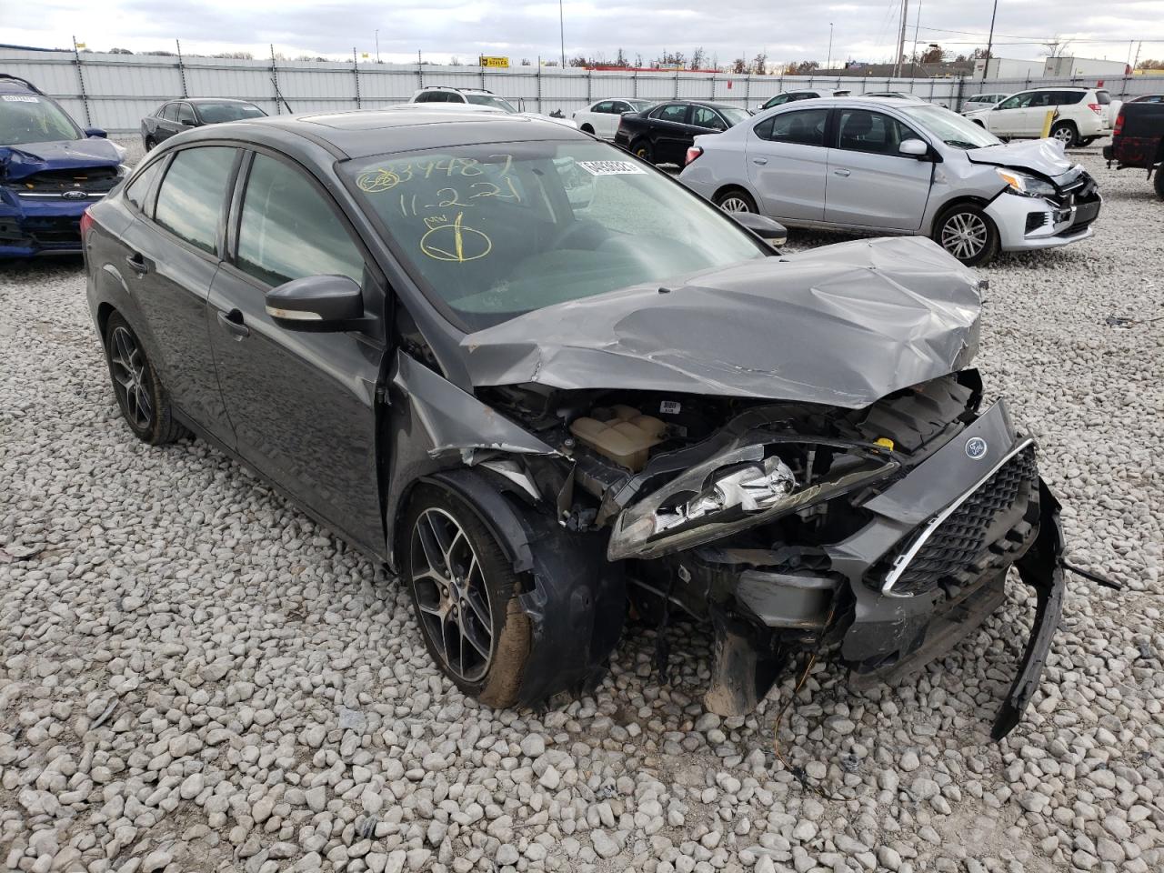FORD FOCUS SEL 2017 with VIN 1FADP3H28HL224623 - Photo from auction