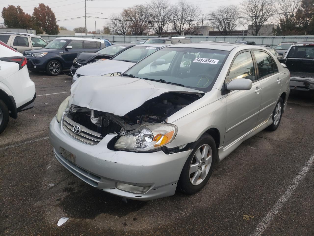 Photo 2 from auction – 2004 TOYOTA COROLLA CE with VIN 2T1BR32E14C217464