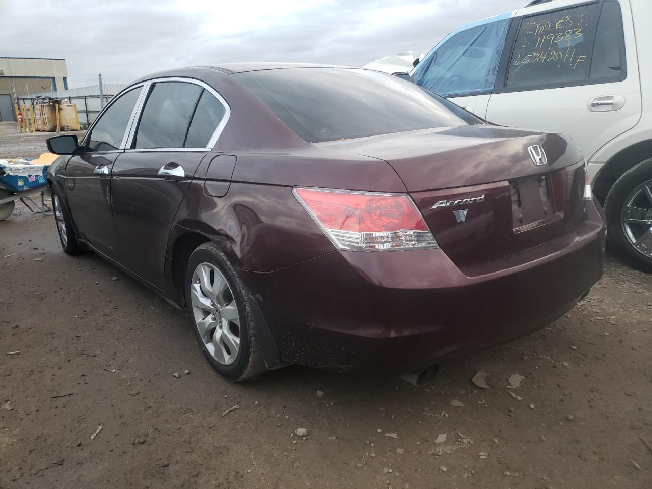 Photo 3 from auction – 2010 HONDA ACCORD EX with VIN 5KBCP3F77AB008244