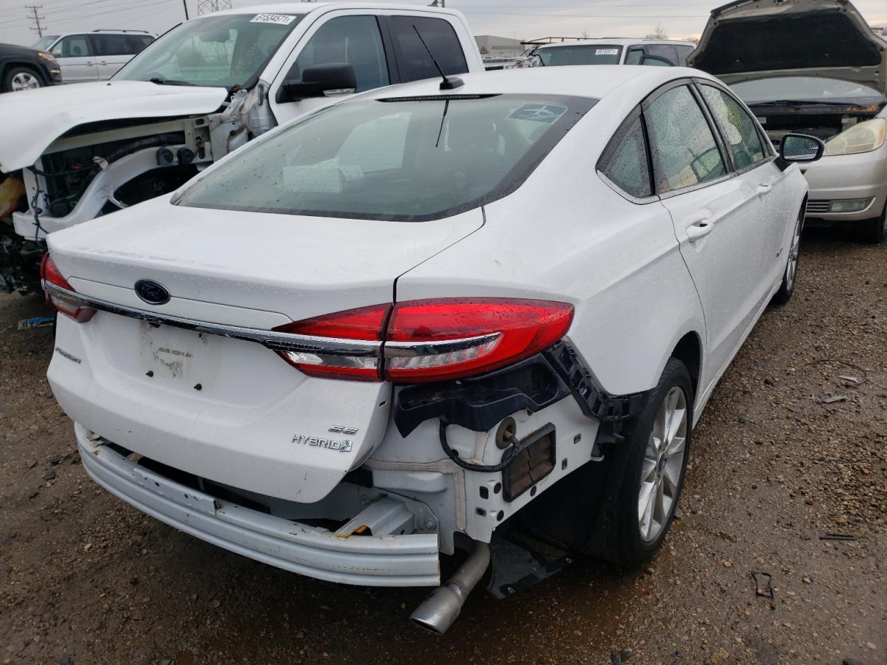 Photo 4 from auction – 2017 FORD FUSION SE with VIN 3FA6P0LU1HR314052