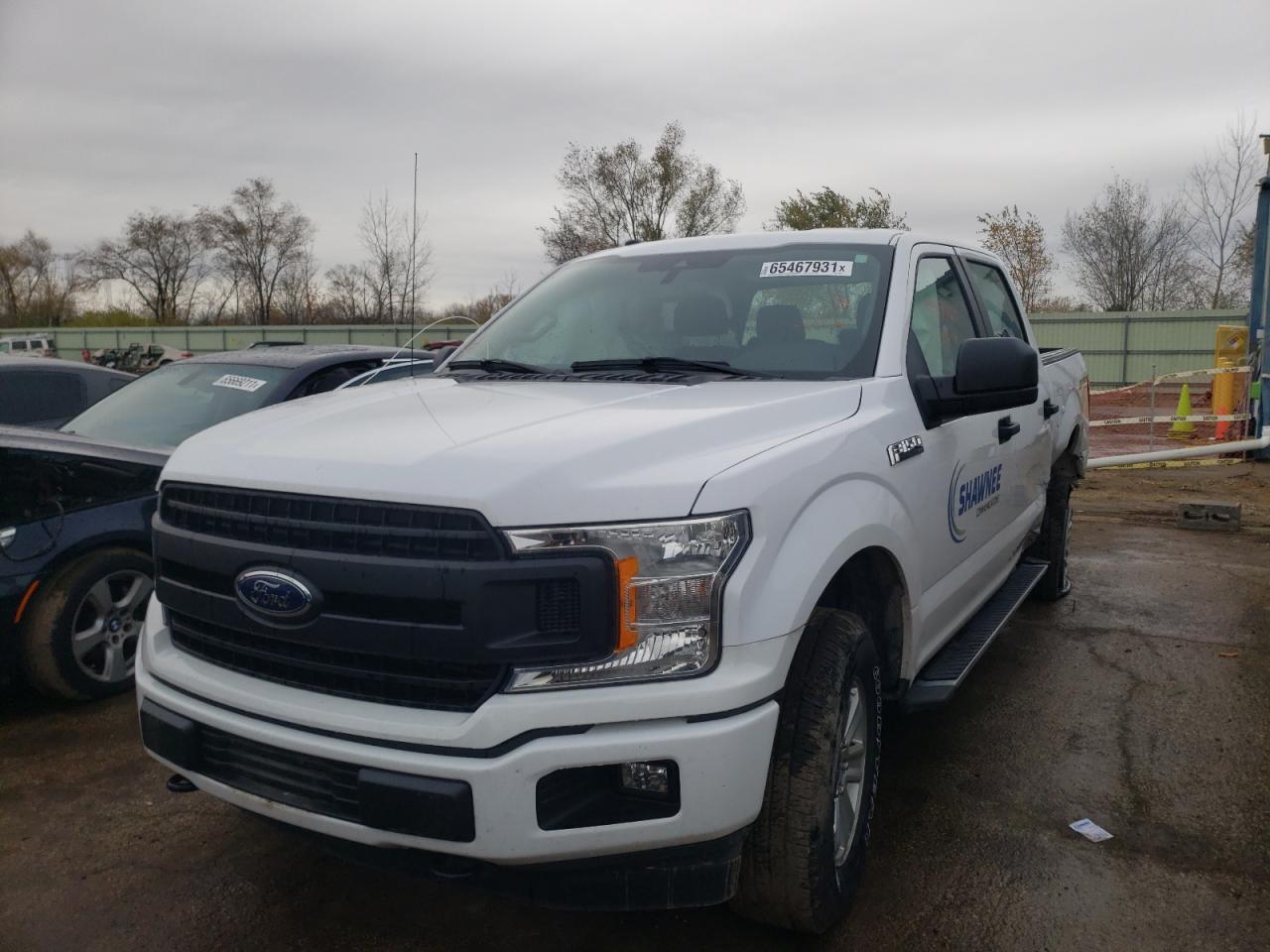 Photo 2 from auction – 2019 FORD F-150 with VIN 1FTEW1E58KKE73389