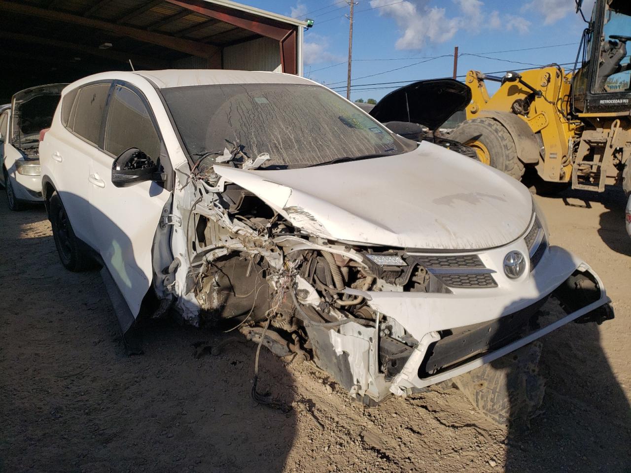 TOYOTA RAV4 LE 2013 with VIN 2T3ZFREV6DW016073 - Photo from auction