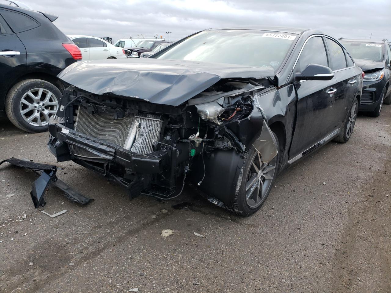 Photo 2 from auction – 2015 HYUNDAI SONATA SPO with VIN 5NPE34AB3FH087845