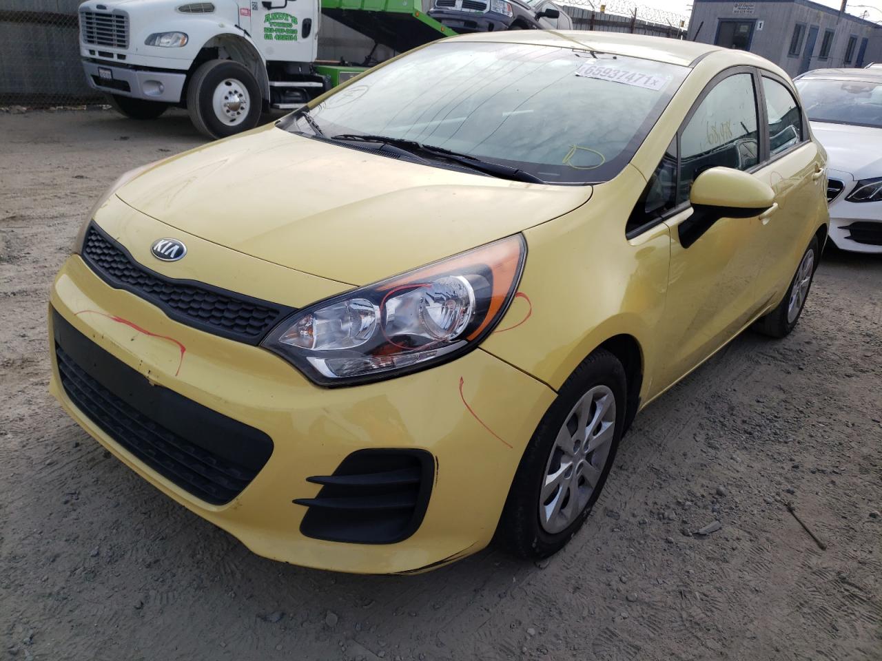 Photo 2 from auction – 2016 KIA RIO LX with VIN KNADM5A35G6676217