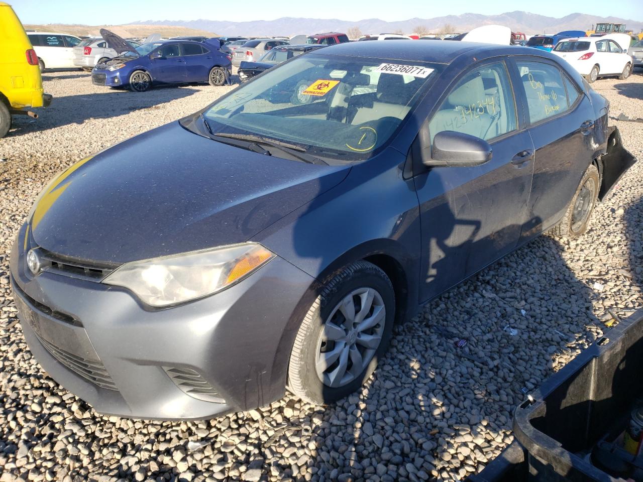 Photo 2 from auction – 2015 TOYOTA COROLLA L with VIN 2T1BURHE2FC374125