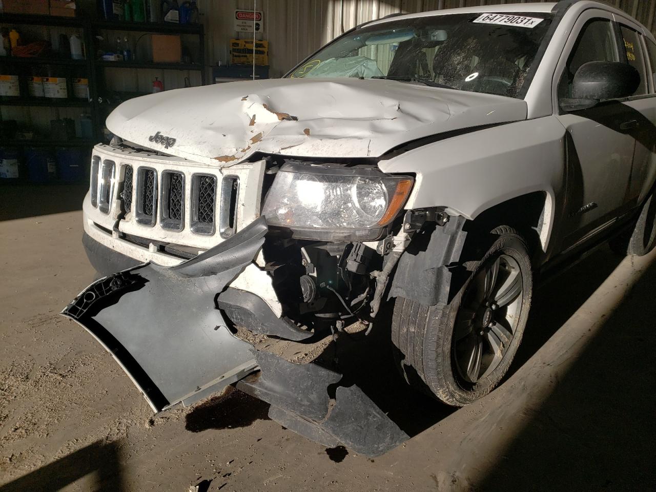 Photo 9 from auction – 2013 JEEP COMPASS with VIN 1C4NJDAB5DD259222