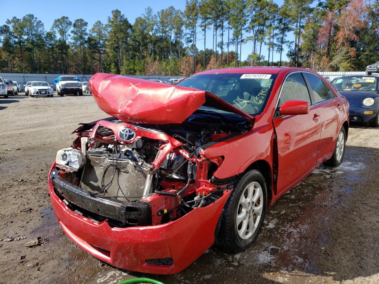 Photo 2 from auction – 2011 TOYOTA CAMRY BASE with VIN 4T1BF3EK0BU640266