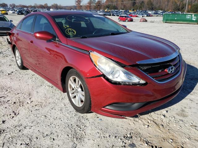 Photo 1 from auction – 2014 HYUNDAI SONATA GLS with VIN 5NPEB4ACXEH872227
