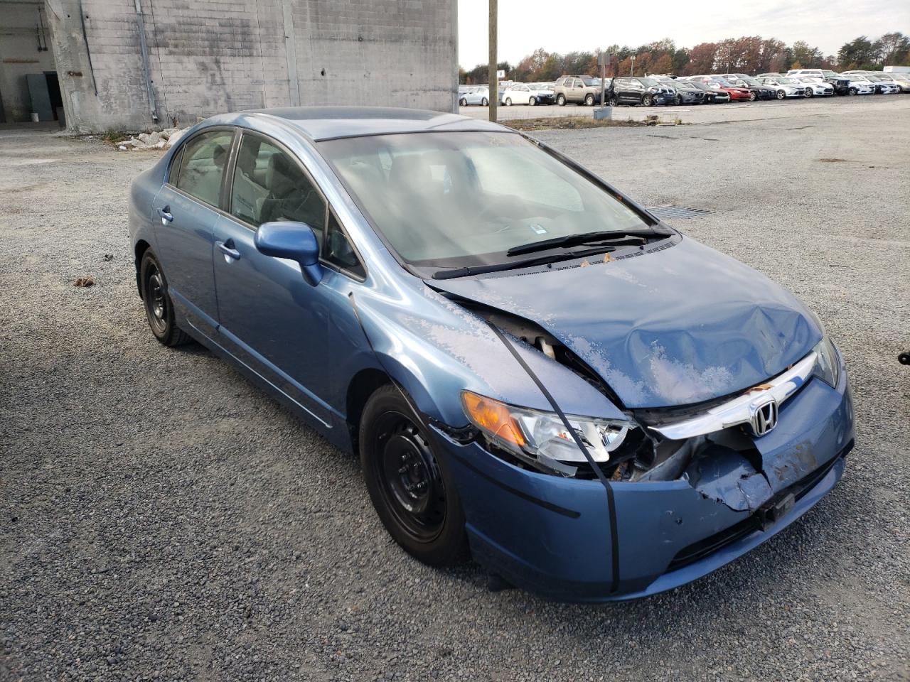 Photo 1 from auction – 2008 HONDA CIVIC LX with VIN 2HGFA16538H530083