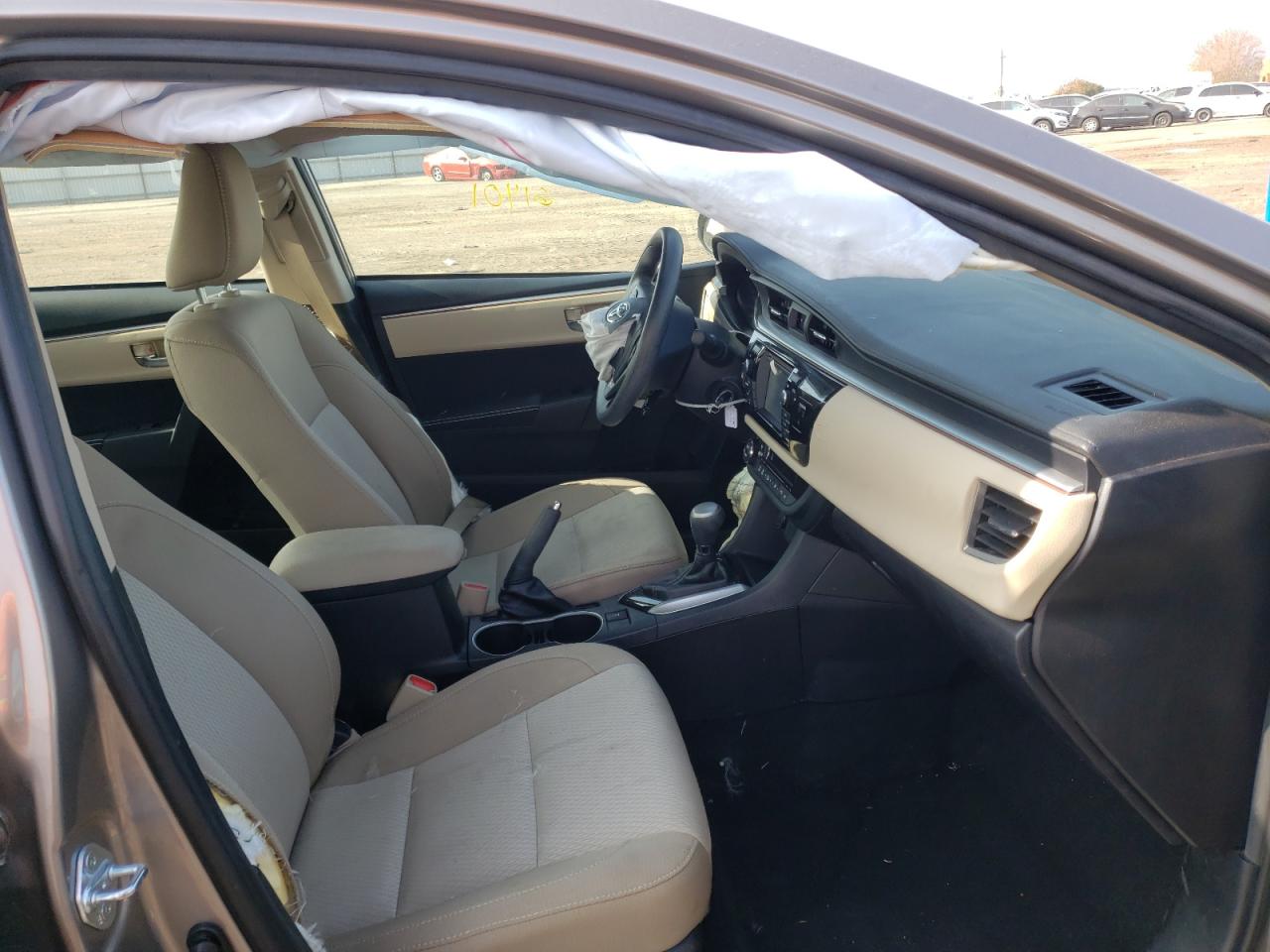 Photo 5 from auction – 2016 TOYOTA COROLLA L with VIN 2T1BURHE7GC730781
