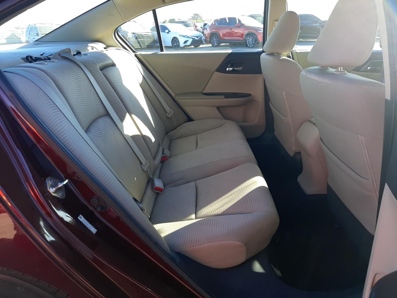 Photo 6 from auction – 2014 HONDA ACCORD LX with VIN 1HGCR2F38EA123726