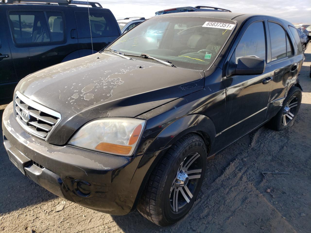 Photo 2 from auction – 2007 KIA SORENTO EX with VIN KNDJD736875714909