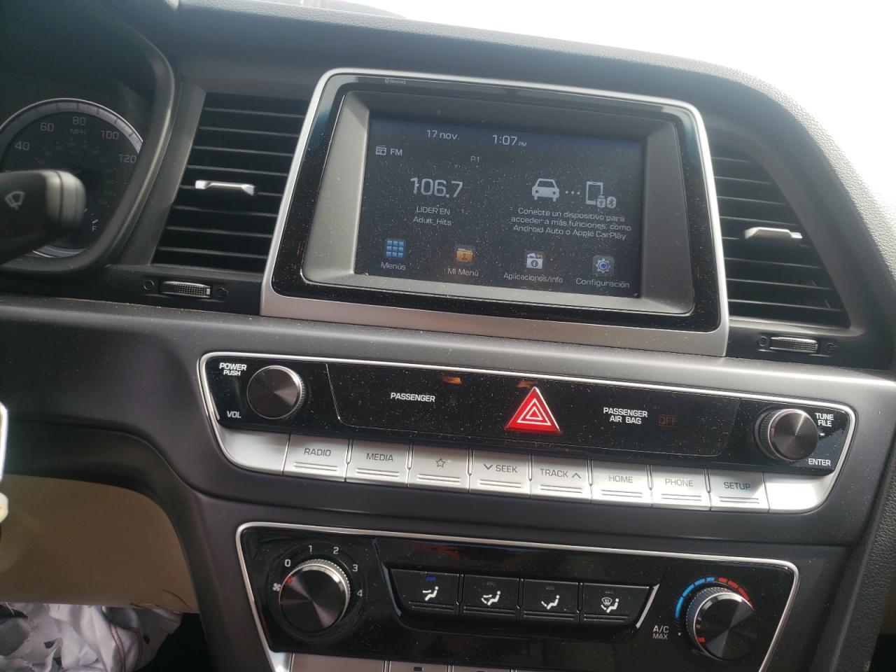 Photo 9 from auction – 2019 HYUNDAI SONATA SE with VIN 5NPE24AF0KH796992