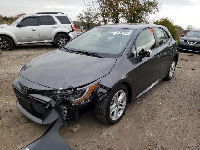 Photo 2 from auction – 2021 TOYOTA COROLLA SE with VIN JTND4MBE5M3119930