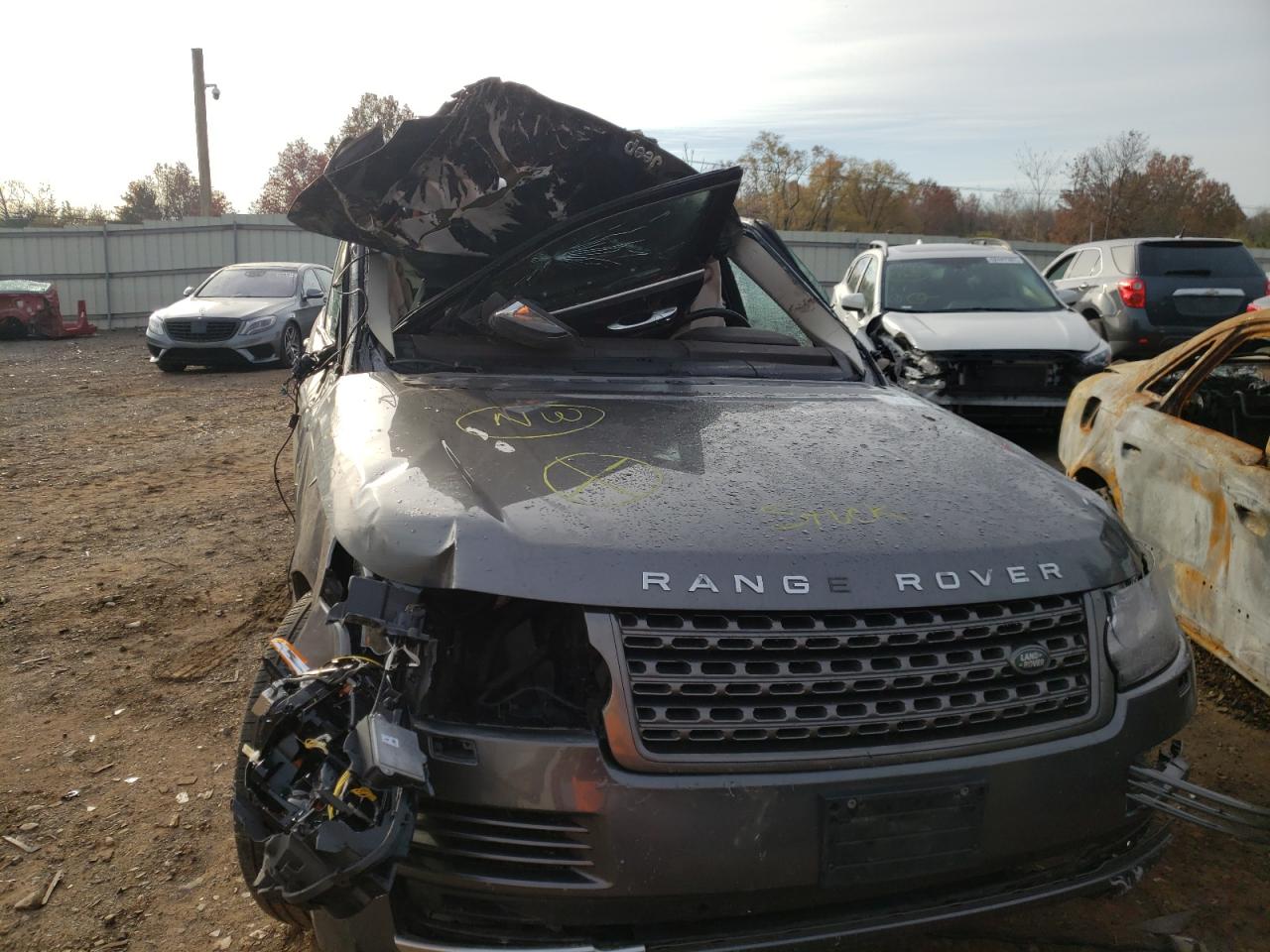 Photo 9 from auction – 2017 LAND ROVER RANGE ROVE with VIN SALGR2FV0HA339018