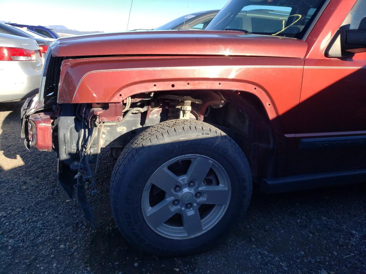Photo 10 from auction – 2007 JEEP COMMANDER with VIN 1J8HG48KX7C611697