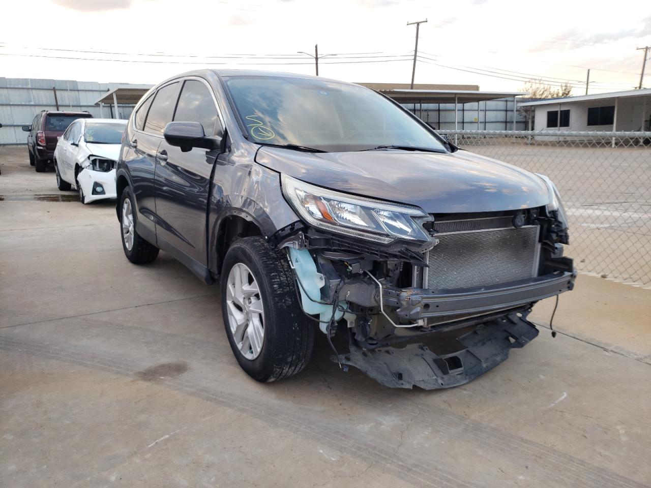 HONDA CR-V EX 2015 with VIN 3CZRM3H58FG706578 - Photo from auction