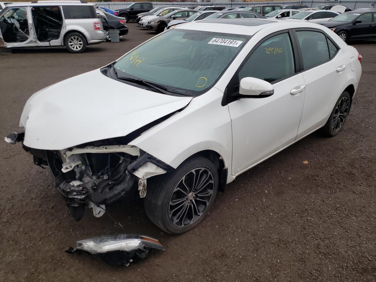 Photo 2 from auction – 2015 TOYOTA COROLLA L with VIN 2T1BURHEXFC260471