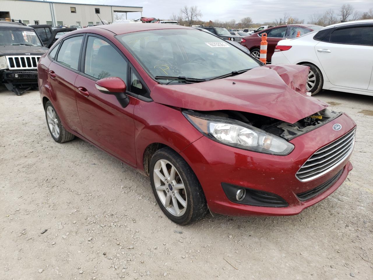 FORD FIESTA SE 2014 with VIN 3FADP4BJ5EM227382 - Photo from auction