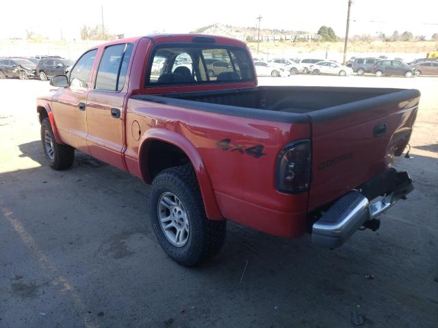 Photo 3 from auction – 2004 DODGE DAKOTA QUA with VIN 1D7HG48N04S751511