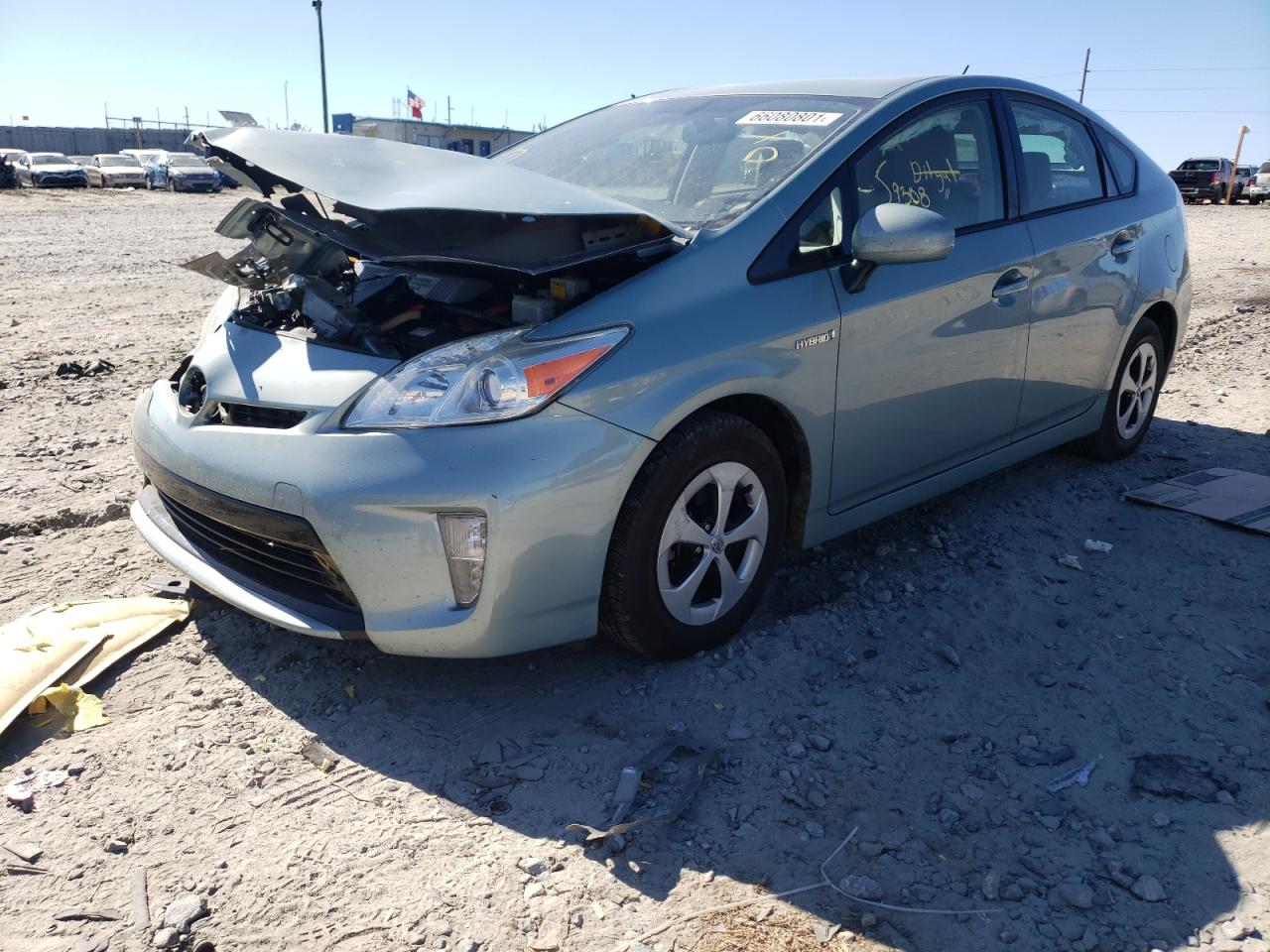 Photo 2 from auction – 2014 TOYOTA PRIUS with VIN JTDKN3DU0E1765137