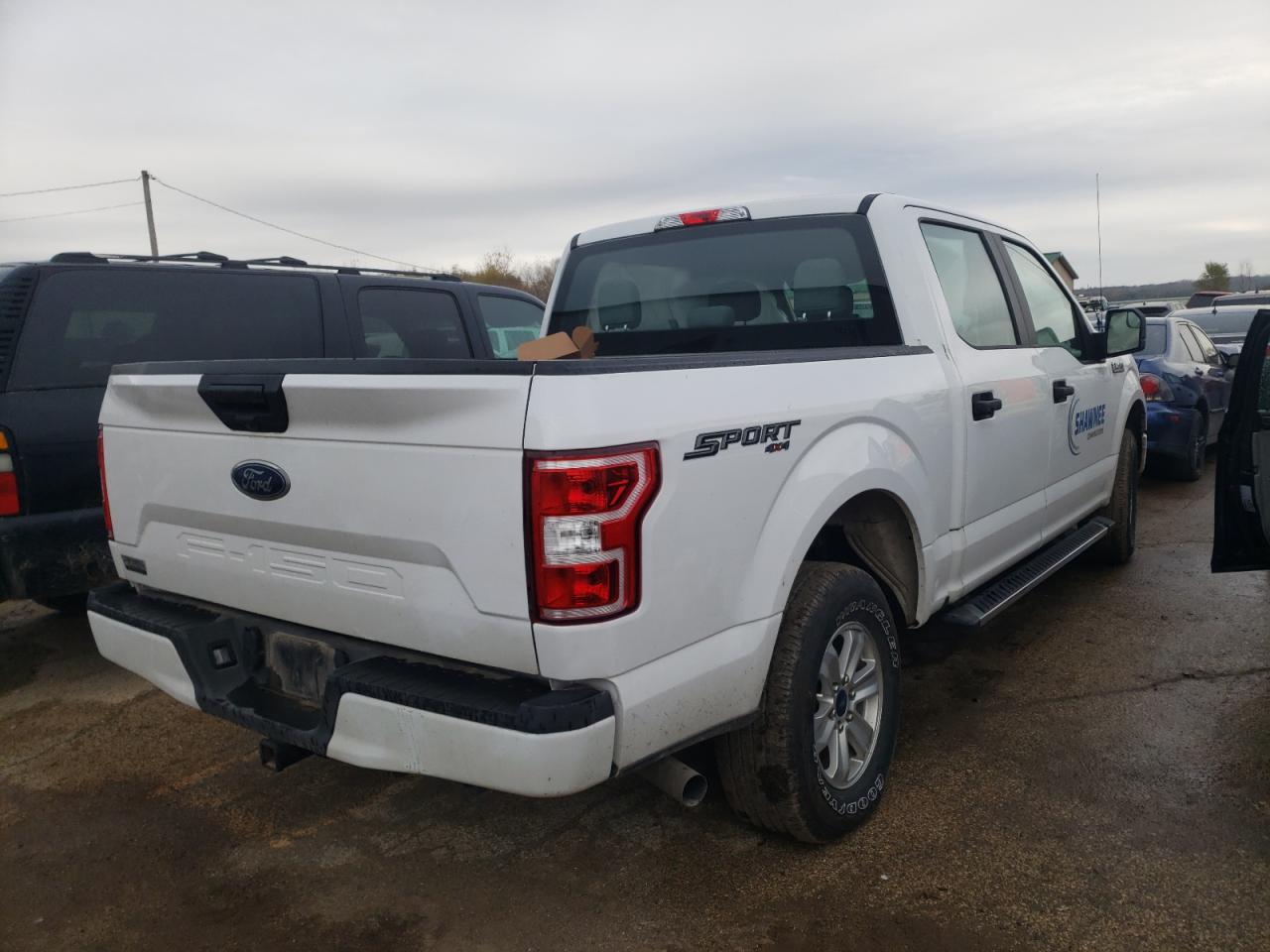 Photo 4 from auction – 2019 FORD F-150 with VIN 1FTEW1E58KKE73389