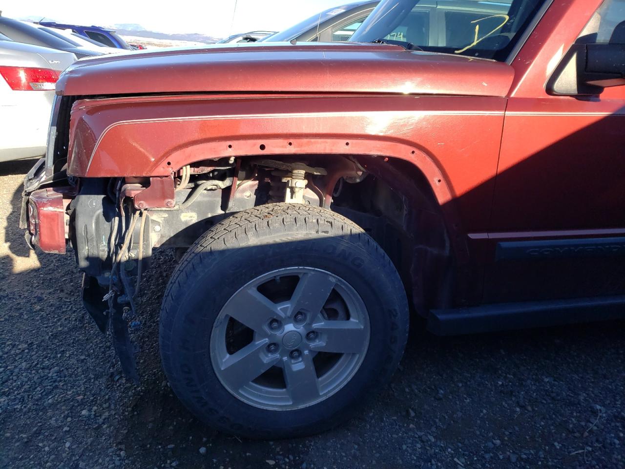 Photo 9 from auction – 2007 JEEP COMMANDER with VIN 1J8HG48KX7C611697