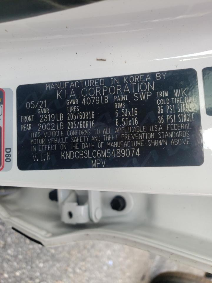 Photo 10 from auction – 2021 KIA NIRO LX with VIN KNDCB3LC6M5489074
