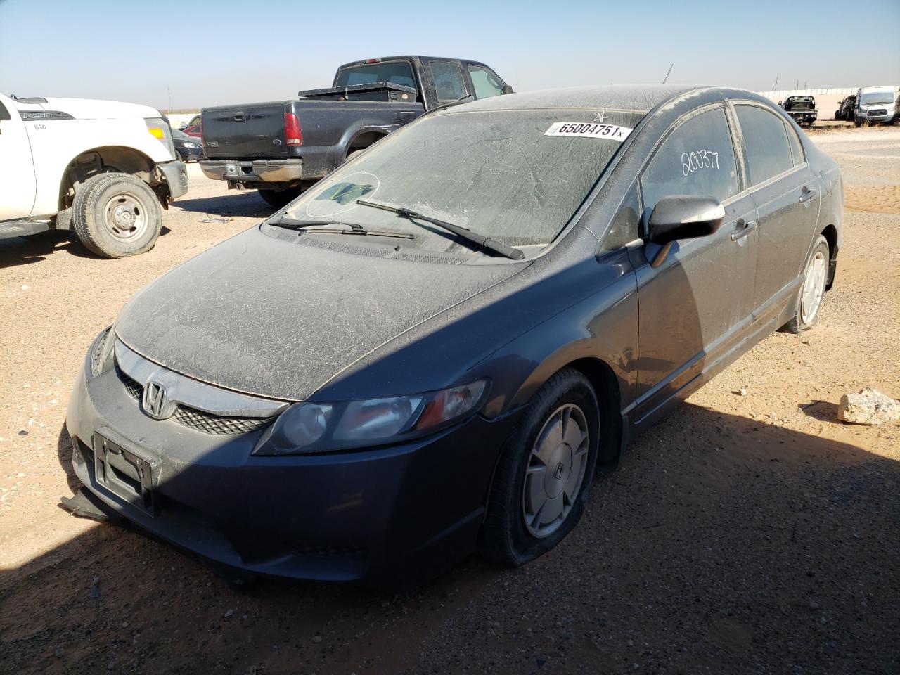 Photo 2 from auction – 2009 HONDA CIVIC HYBR with VIN JHMFA36229S017206