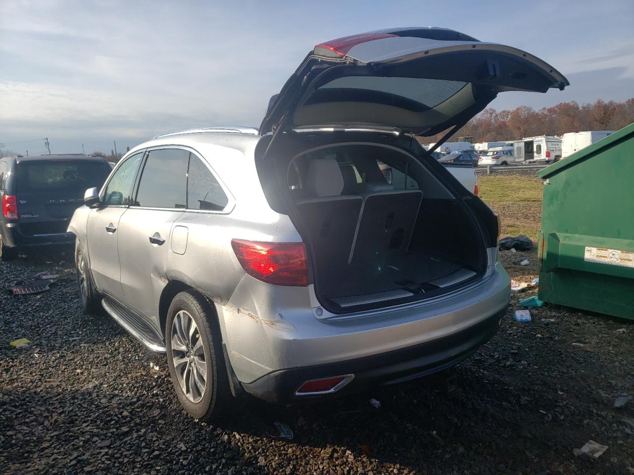 Photo 3 from auction – 2015 ACURA MDX TECHNO with VIN 5FRYD4H46FB021496