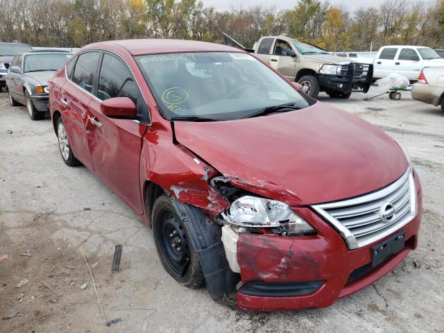 Photo 1 from auction – 2013 NISSAN SENTRA S with VIN 3N1AB7AP1DL668369