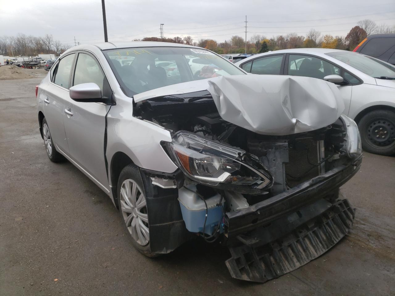 NISSAN SENTRA S 2016 with VIN 3N1AB7AP2GY241757 - Photo from auction