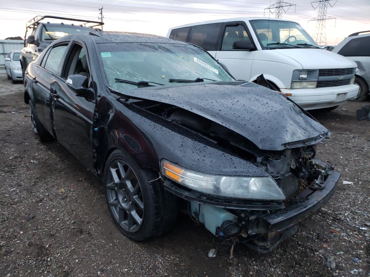ACURA TL TYPE S 2008 with VIN 19UUA76538A004884 - Photo from auction