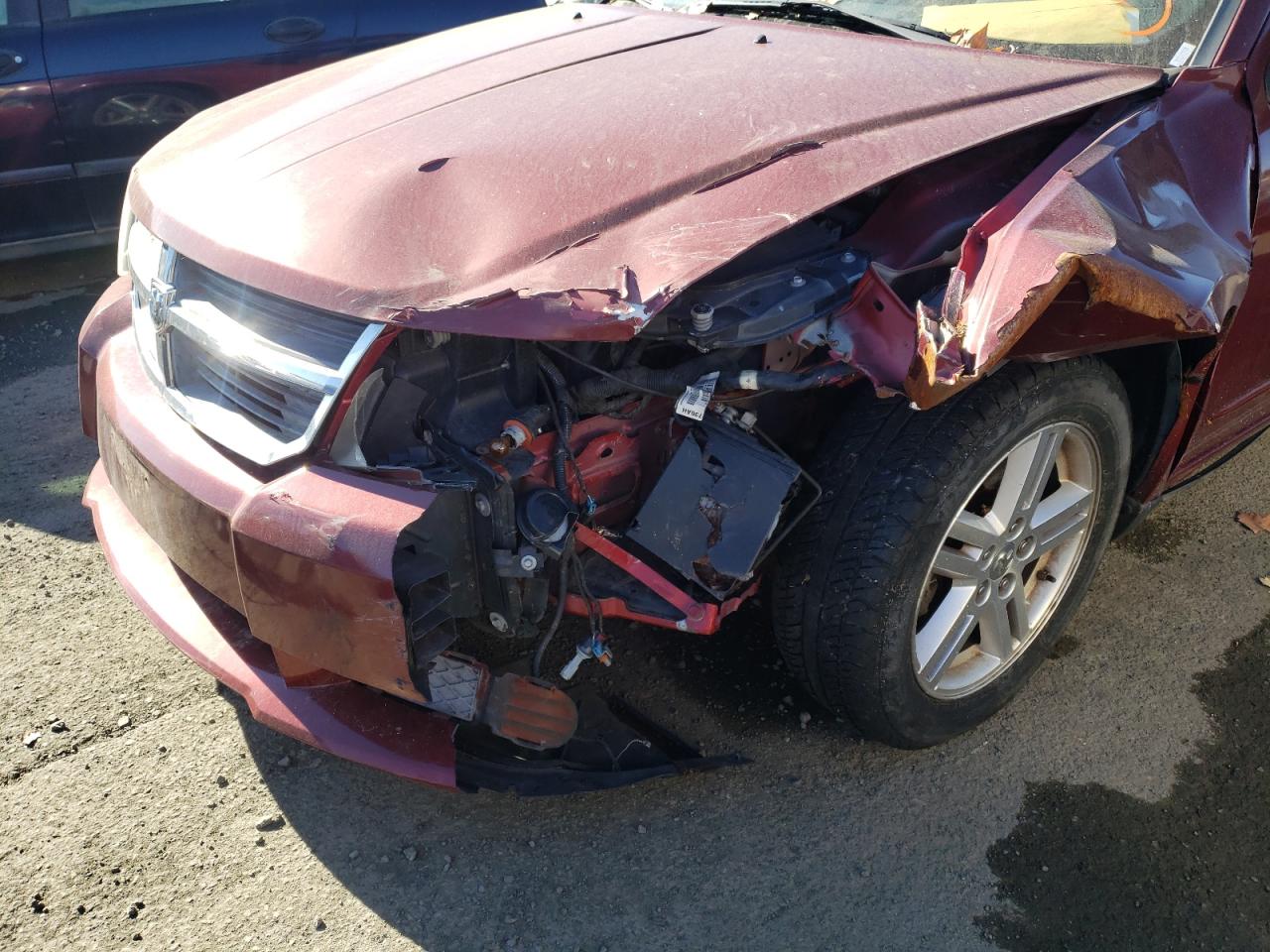 Photo 9 from auction – 2008 DODGE AVENGER SX with VIN 1B3LC56RX8N615047