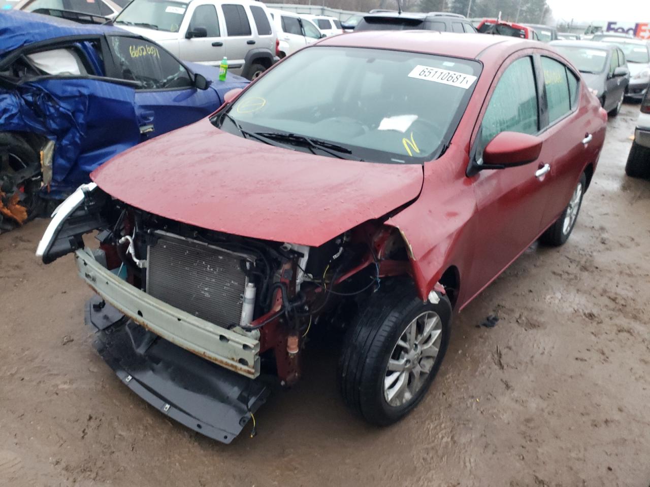 Photo 2 from auction – 2018 NISSAN VERSA S with VIN 3N1CN7AP9JL874714