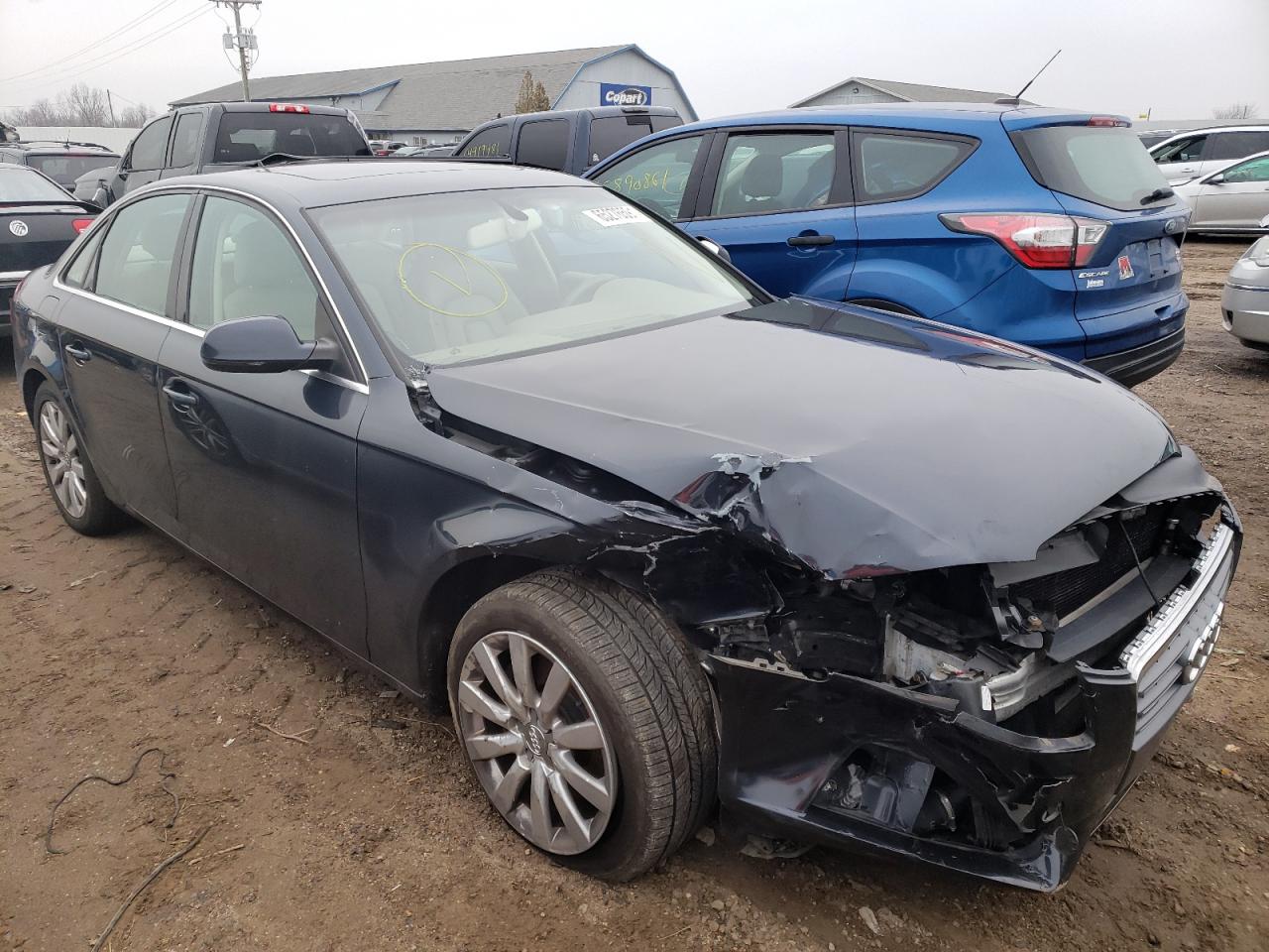AUDI A4 PREMIUM 2012 with VIN WAUBFAFL6CN011538 - Photo from auction