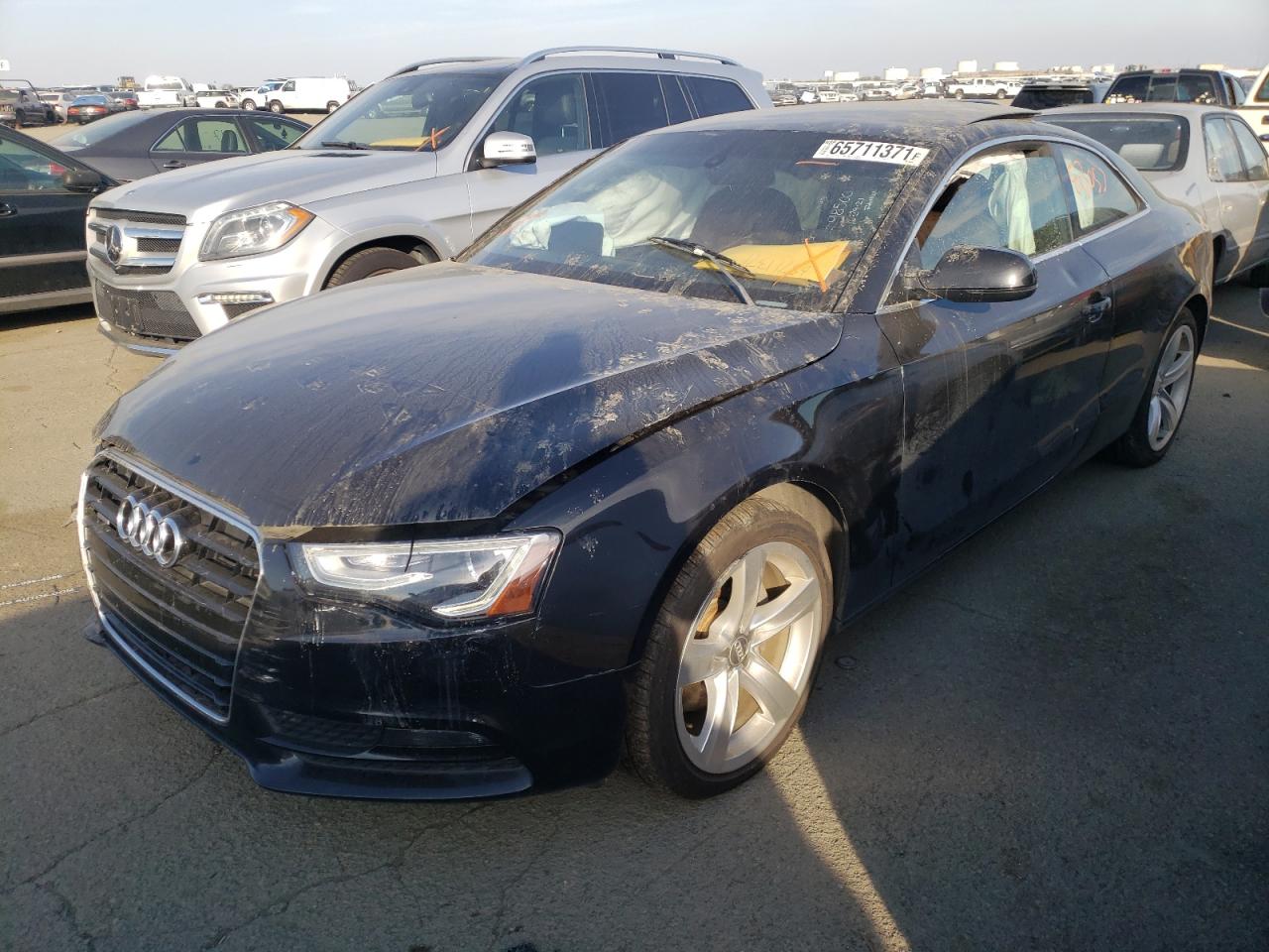 Photo 2 from auction – 2014 AUDI A5 PREMIUM with VIN WAUCFAFR9EA070652