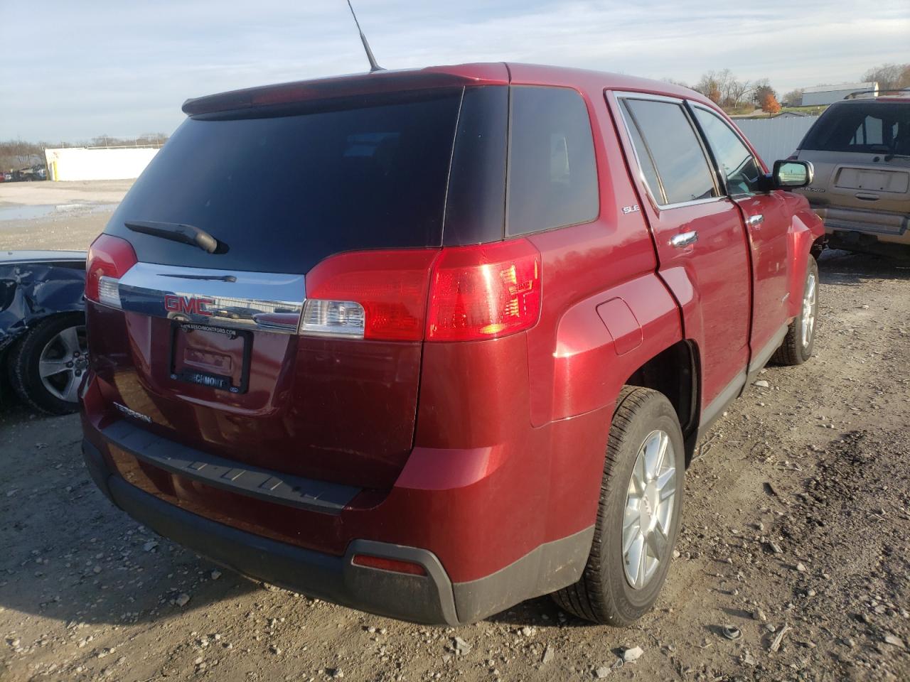 Photo 4 from auction – 2011 GMC TERRAIN SL with VIN 2CTALMEC9B6366818