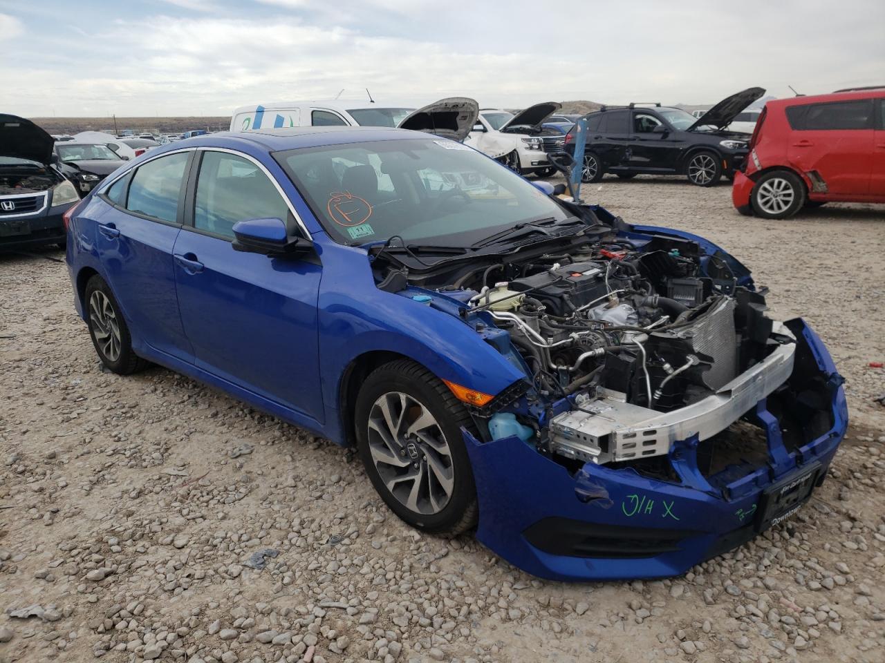 صورة رقم 1 من المزاد - 2017 HONDA CIVIC EX مع VIN 19XFC2F79HE213534