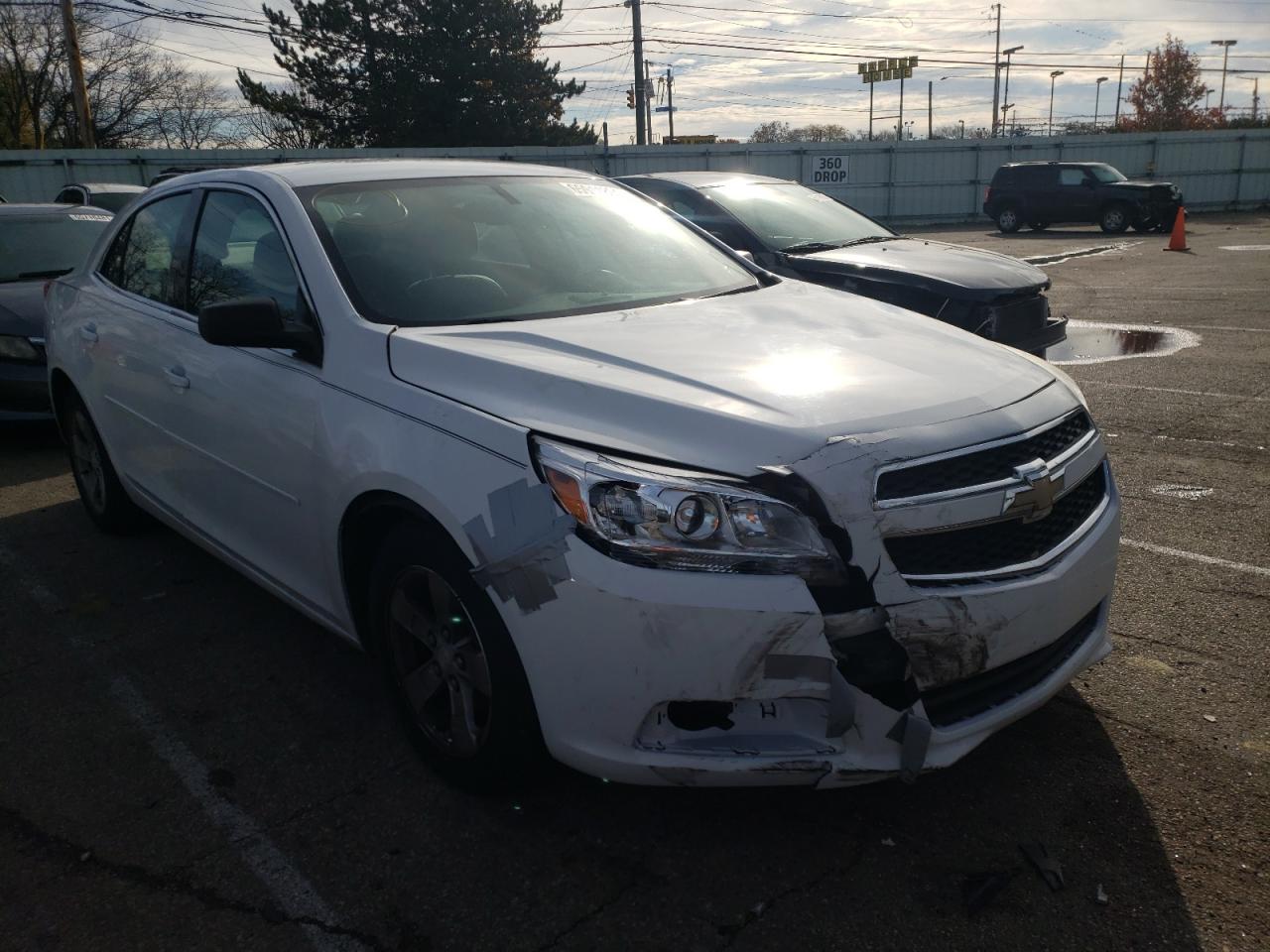 CHEVROLET MALIBU LS 2013 with VIN 1G11B5SA3DF346363 - Photo from auction